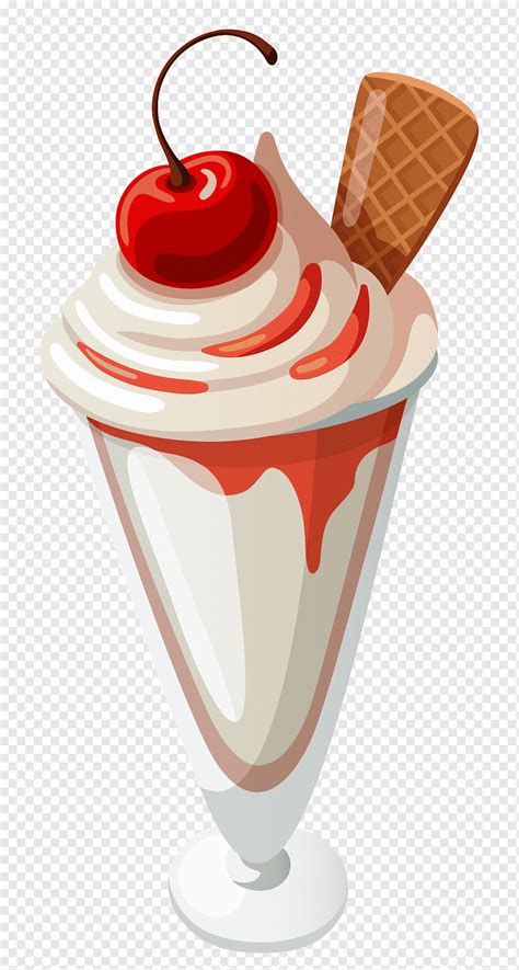 Banana Split Sundae Clipart