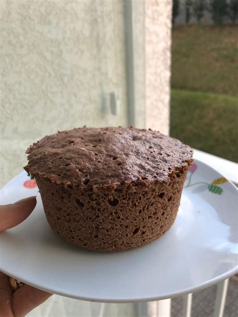 Receita de Bolo de banana cacau de micro ondas Receitas Fáceis e