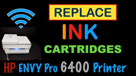 Hp Envy Pro 6400 Ink Cartridge Replacement Review Youtube