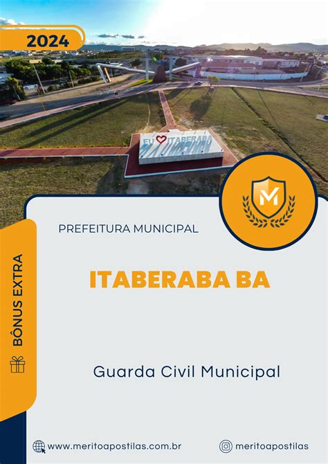 Apostila Guarda Civil Municipal Prefeitura De Itaberaba Ba