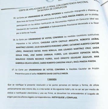 Revocado Sobreseimiento Auto De Formal Procesamiento A Implicados En