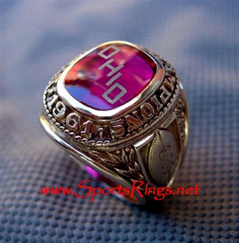 Sports Rings Ncaa Championship Rings Ncaa Football Sold