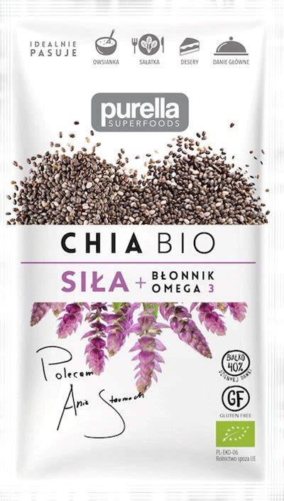 Chia BIO 50g Purella Superfoods Sklep EMPIK