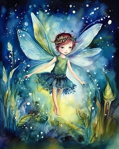 Enchanted Forest Fireflies Stock Illustrations – 173 Enchanted Forest Fireflies Stock ...