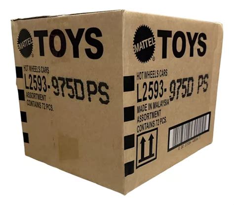 Caja Hot Wheels Mattel Piezas Letra D Sellada Envío gratis
