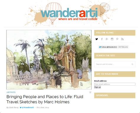 interview   wanderarti citizen sketcher