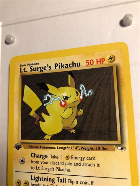 Lt Surge S Pikachu St Gym Heroes Mint Ab Kaufen Auf Ricardo