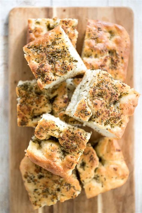 Easy Rosemary Garlic Focaccia Bread Ahead Of Thyme