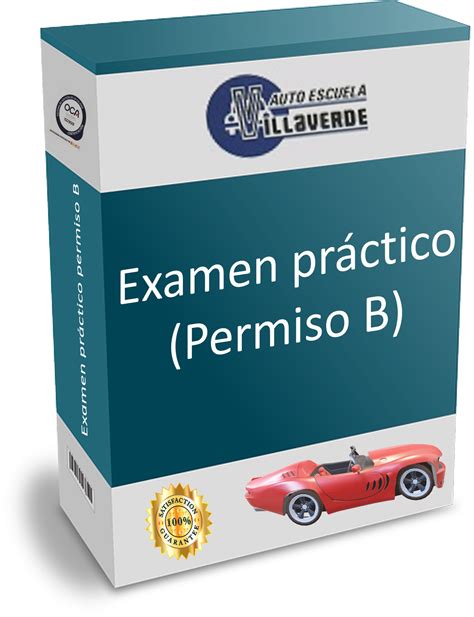 Examen PRÁCTICO permiso B Autoescuela Villaverde