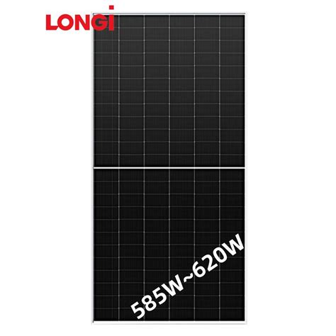 Longi Solar Panel Mono Half Cell Lr7 72hgd 600W PV Module Solar