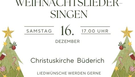 Advents Und Weihnachtsliedersingen 16 Dezember 2023 17 Uhr