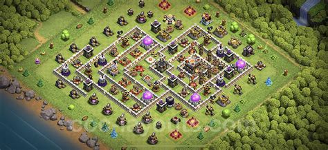 Trophy Defense Base Th11 With Link Hybrid Anti Everything Clash