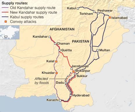 Nato Supply Lorry In Pakistan Hit By Blast BBC News