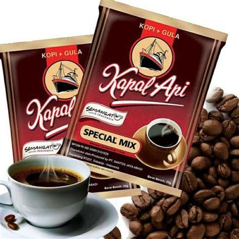 Jual Kopi Kapal Api Special Mix Plus Gula Gr Renceng Sachet