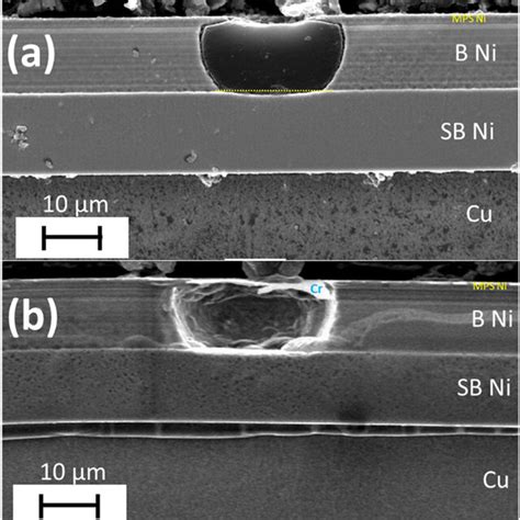 Fe Sem Image Of Microporous Nickel Chromium Multilayer Coating Showing