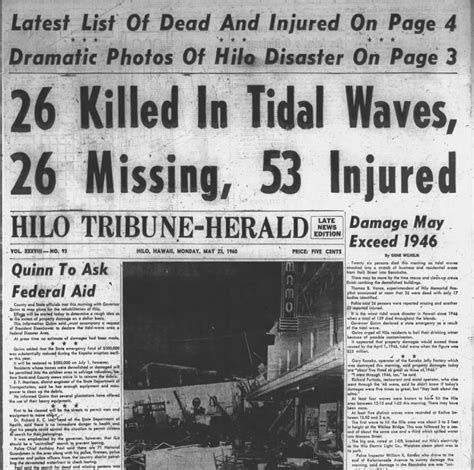 1960 Hawaii Tsunami ™