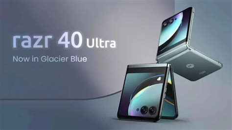 Motorola Razr Ultra Now Available In Glacier Blue Colour In India