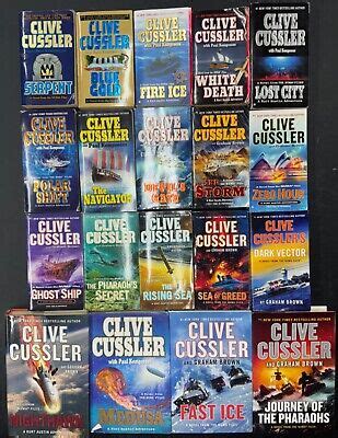 Complete Series Set Numa Files Kurt Austin Clive Cussler Adventure