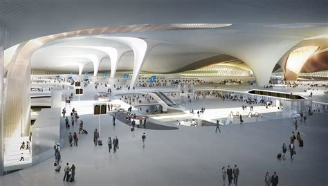 Zaha Hadid unveils plans for world's largest airport terminal