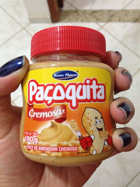 Paçoquinha cremosa Docinho de amendoim Doce de amendoim cremoso