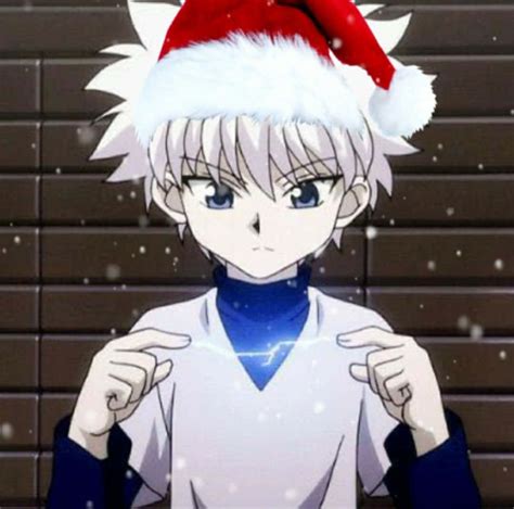 Download Christmas Anime Boys Killua Wallpaper