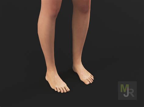 Girl Naked D Model TurboSquid