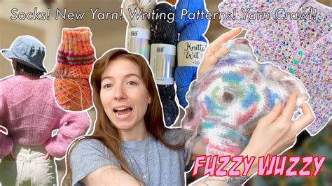 Fuzzy Wuzzy Knitting Podcast Wips Fos Yarn Hop Travel Haul And