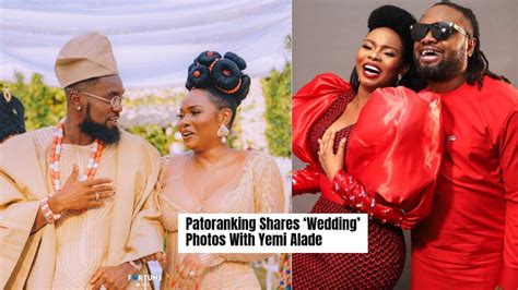 Married Patoranking And Yemi Alade Wedding Ceremony Youtube