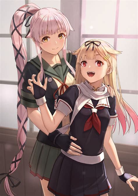 Yuudachi Yuudachi Kai Ni Yura And Yura Kai Ni Kantai Collection