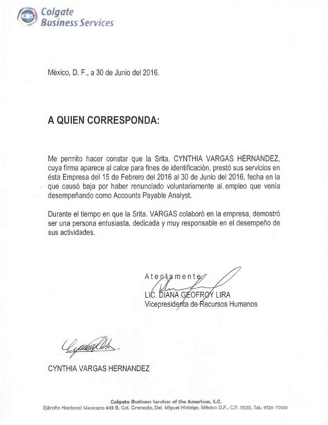 Carta De Recomendacion Laboral Banco Azteca Piper Diary Porn Sex Picture