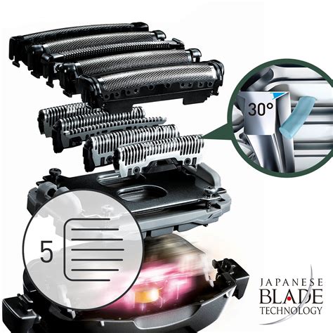 Panasonic ARC5 5 Blade Men's Electric Shaver - ES-LV65-S