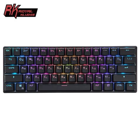 Royal Kludge Teclado Inal Mbrico Rk Para Juegos Perif Rico Con