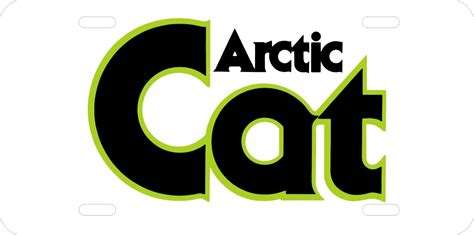 Arctic Cat Vintage Snowmobile License Plate