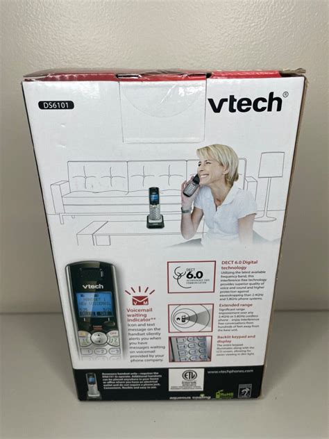 New Vtech Ds Dect Ghz Line Cordless Expansion Handset