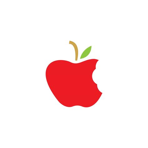 apple logo vector 14556609 Vector Art at Vecteezy