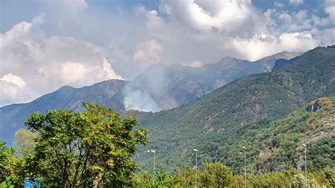 Grosso Incendio Sulle Alture Tra Beura E Cosasca Foto Ossolanews It