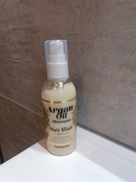 The Beauty Dept Argan Oil Hair Elixir Inci Beauty