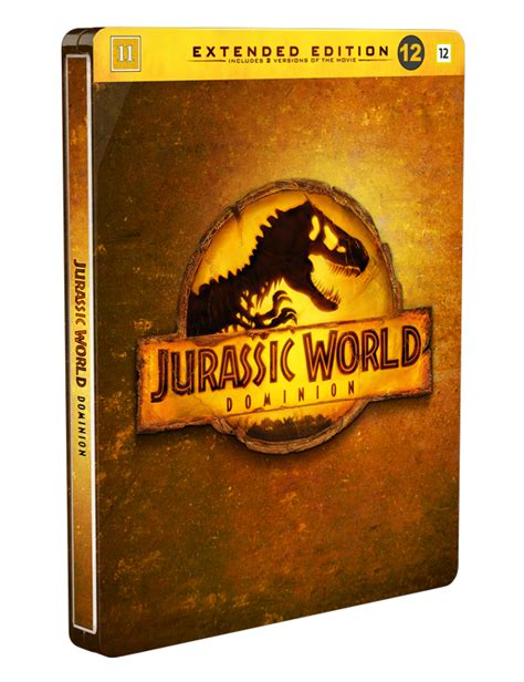 Jurassic World Dominion Ltd Steelbook K Uhd Blu Ray Extended