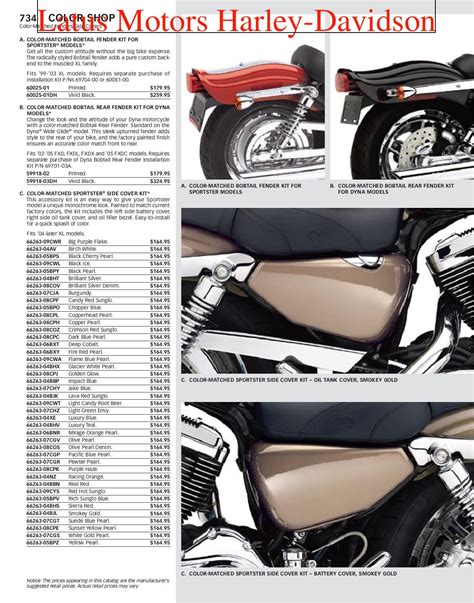 Part 2 Harley Davidson Parts And Accessories Catalog By Harley Davidson