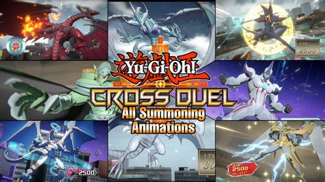 Yu Gi Oh Cross Duel All Ace Monsters Summoning Animation Dialogue