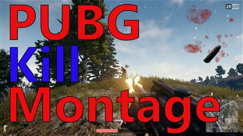 Pubg Kill Montage Youtube