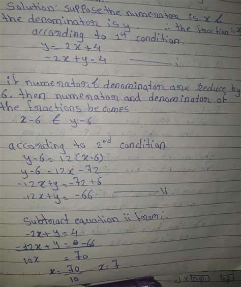 Solve The Following Simultaneous Equations Two Numbers Differ By