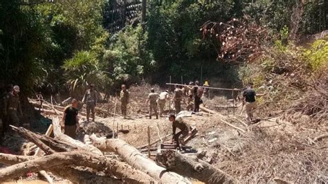 Dua Hektar Hutan Konservasi Di Bukit Menumbing Bangka Barat Hancur