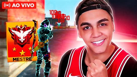 Freitas Ao Vivo Pegando Mestre Na Nova Temporada Free Fire