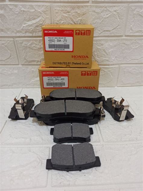 Paket Brake Pad Depan Belakang Honda Crv Kampas Rem Depan Belakang