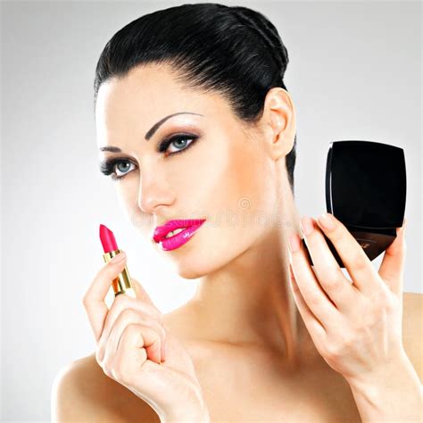 76 Applying Pink Lipstick Free Stock Photos StockFreeImages