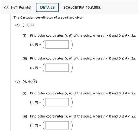 Solved 32 1 Points DETAILS SCALCET9M 10 4 003 Find The Chegg