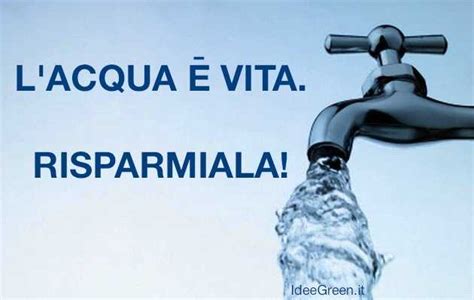 Come Risparmiare Acqua