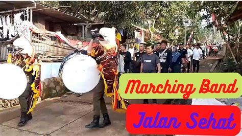 ATRAKSI MARCHING BAND DI ACARA JALAN SEHAT Dafsofficial YouTube