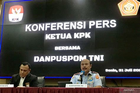 Danpuspom Tepis Isu Ada Intimidasi Kepada Pimpinan KPK ANTARA News